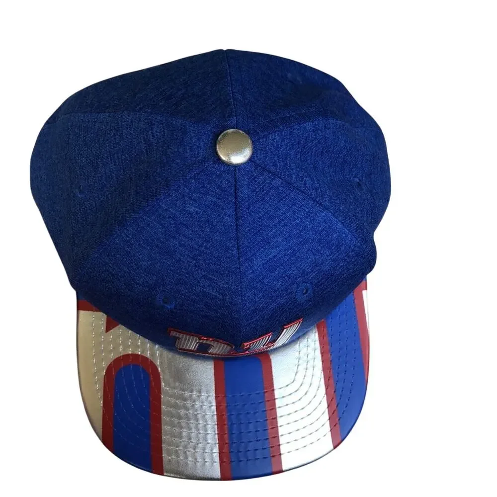 New York Giants Snapback Hat New Era Youth Limited Edition NY NFL Metallic READ